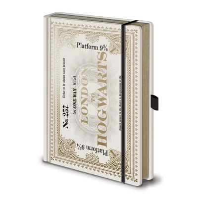 Afbeelding van Harry Potter Hogwarts Express Ticket A5 Premium Notebook