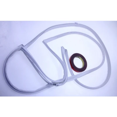 Afbeelding van Liebherr 711113200 deurrubber magneetdeurafdichting 4 zijdig wit