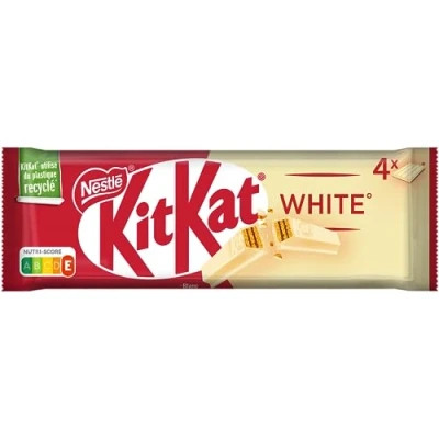 Afbeelding van KitKat Reep met witte coating 4 repen van 41,5 g