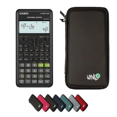 Afbeelding van CALCUSO Basispakket zwart met Rekenmachine Casio FX 82ES Plus 2nd Edition en uitgebreide garantie van