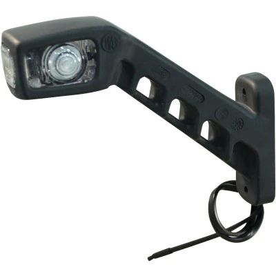 Afbeelding van Contourlamp WAS 238L/W48 wit, links 220mm, 2x0,75mm2 Contourverlichting Rood (Oranje,Wit) BouwmanAanhangwagens.nl