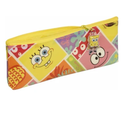 Afbeelding van Sponge Bob Etui / Tasje Geel 21,5x2x8 cm