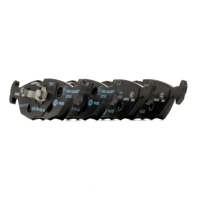 Afbeelding van HELLA 8DB 355 006 041 Remblokkenset Geschikt voor slijtage waarschuwingscontact BMW: 3 Saloon, 5 Convertible