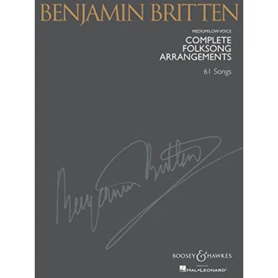 Afbeelding van Benjamin Britten Complete Folksong Arrangements