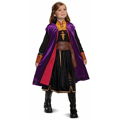 Afbeelding van DISNEY FROZEN 2, Anna Op reis Deluxe , Maat XS (3T 4T jaar), Meisjes