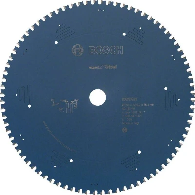 Image de BOSCH 2608643061 lame de scie circulaire Expert pour acier, 305 x 25.4 2.6 mm, 80T