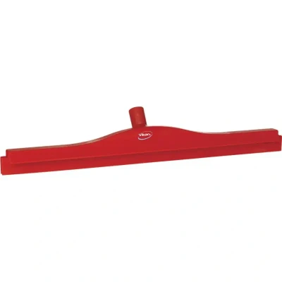 Afbeelding van Vikan Floor Squeegees with Flexible Neck Full Colour Hygiene wiper,Flexible Polypropylene, Tpe Rubber 60cm Wide Red