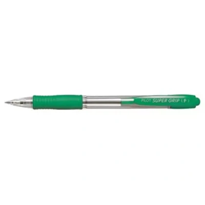 Afbeelding van Pilot balpen Super Grip groen 12 stuks