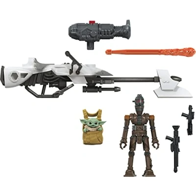 Afbeelding van Star Wars Mission Fleet Speeder Bike The Child Speelfiguren set