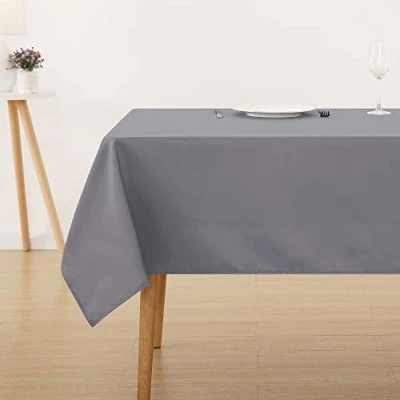 Afbeelding van Deconovo Tafelkleed, waterdicht, voor tafel, 150 x 240 cm, grijs