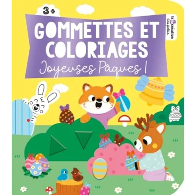 Afbeelding van JOYEUSES PAQUES (GOMMETTES ET COLORIAGES)
