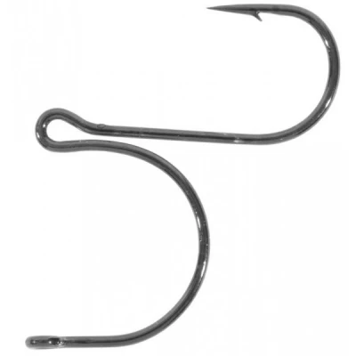 Afbeelding van Iron Claw Baitpusher Dropshot Hook Platinum Zilver #1 (8 stuks) Dropshothaken