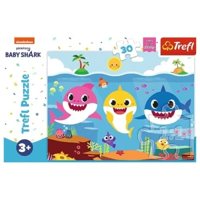 Afbeelding van Trefl 30 De onderwaterwereld van haaien / Viacom Baby Shar