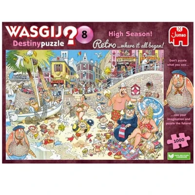 Image de Puzzle 1000 pièces Jumbo Wasgij Haute Saison