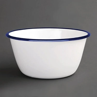 Afbeelding van Olympia Enamel emaille schaaltjes 15,5cm (6 stuks)