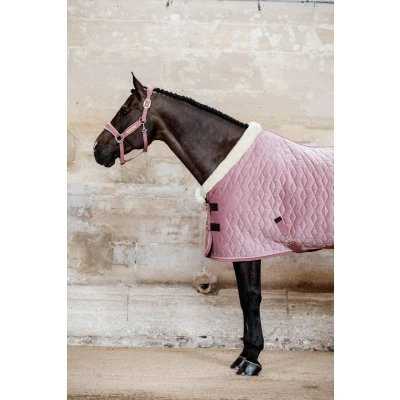 Afbeelding van Kentucky Horsewear Show Rug Velvet deken oude roos 140 6&#039;3 160g