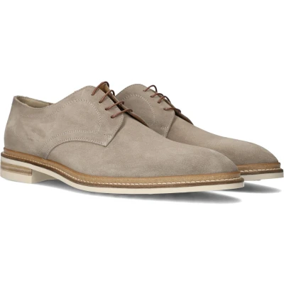 Afbeelding van Giorgio 85816 Nette schoenen Veterschoenen Heren Beige Maat 44