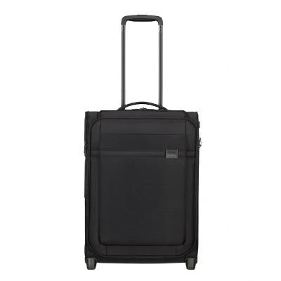 Afbeelding van Samsonite Airea Upright 55 Exp Toppocket black Zachte koffer