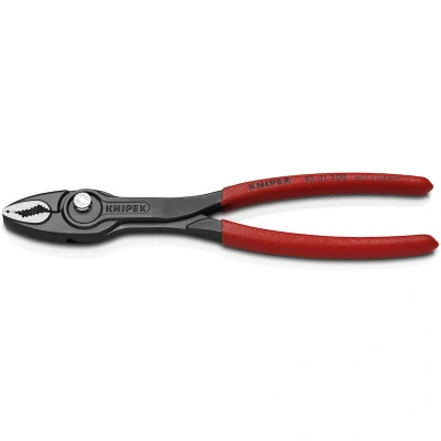 Image de KNIPEX 82 01 200 TwinGrip pince de préhension réglable avec revêtement plastique antidérapant noir atramentisé mm