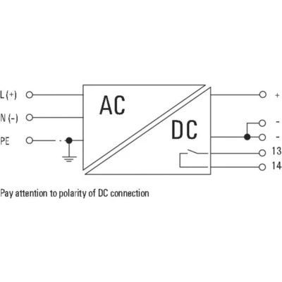 Afbeelding van Weidmüller PRO ECO 240W 24V 10A DIN rail netvoeding 24 V/DC 10 A 240 W Aantal uitgangen: 1 x Inhoud: stuk(s)