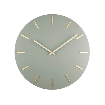 Afbeelding van Karlsson Wandklok Charm Jungle groen Ø45cm