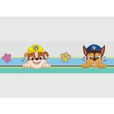 Afbeelding van AG Design AWBD 8013 Kinderkamerfries Paw Patrol &quot;Sei Glücklich&quot; zelfklevend 500 x 14 cm