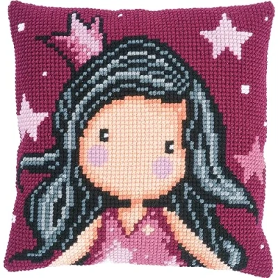 Afbeelding van Kruissteekkussen kit Gorjuss Dreaming PN 0201825