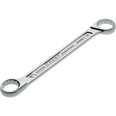 Afbeelding van HAZET 610N 16X17 Tweezijdige ringsleutel 170 Chroom vanadium staal