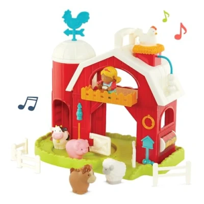 Afbeelding van Battat Muzikale Barn speelset