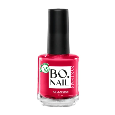 Afbeelding van BO.NAIL SYSTEMS BO Nail Lacquer #001 Just Red 15ml Rood
