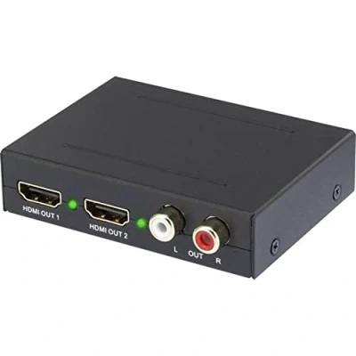 Afbeelding van SpeaKa Professional Audio Extractor SP AE HDCT 2P [HDMI HDMI, Cinch, Toslink] 1920 x 1080 Pixel