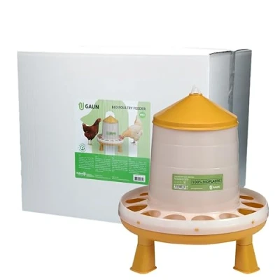 Afbeelding van Pluimvee voertoren 8 kg Bio green lemon op pootjes