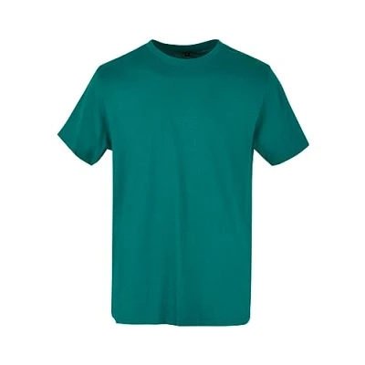 Afbeelding van Herenshirt &#039;Basic Round Neck&#039; met korte mouwen Green M