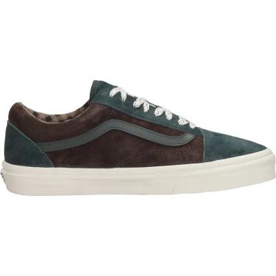 Afbeelding van Vans OLD Skool Unisex Sneakers laag, Maat: 47, Scarab Veloursleer