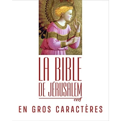 Afbeelding van LA BIBLE DE JERUSALEM EN GROS CARACTERES