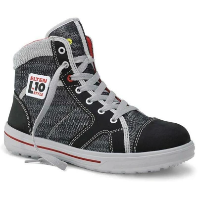 Afbeelding van Elten Sensation Up Mid ESD S3 76201 Zwart/Grijs 46