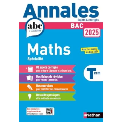 Afbeelding van MATHS TERMINALE