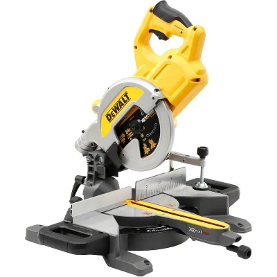 Afbeelding van DeWalt DCS777N 18V/54V XR FlexVolt Li Ion Accu afkort en verstekzaagmachine body 216 x 30mm koolborstelloos
