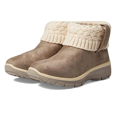 Afbeelding van Skechers Easy Going Cozy Weather Dames Laarzen Taupe Maat 36