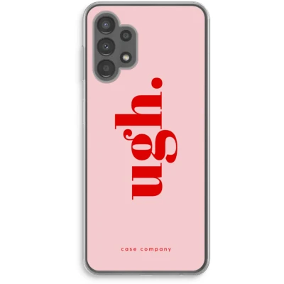 Afbeelding van Case Company® hoesje geschikt voor Samsung Galaxy A13 4G Ugh Soft Cover Telefoonhoesje Bescherming aan alle Kanten en Schermrand