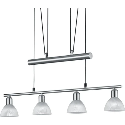 Afbeelding van Hanglamp Trio Leuchten Levisto Nikkel