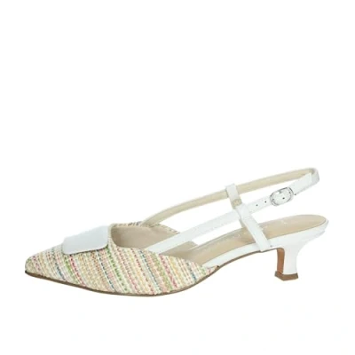 Afbeelding van Marco Tozzi Klassieke pumps, Dames, Maat: 39, White multi Textiel