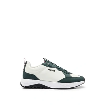 Afbeelding van HUGO KANE RUNN Sneakers laag, Heren, Maat: 41, Open white Textiel/ synthetisch
