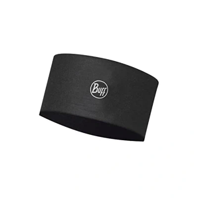 Image de Buff bandeau solide 24,5 x 9,4 cm polyester noir taille unique