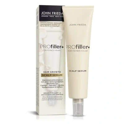 Afbeelding van John Frieda PROfiller+ Haargroeiserum voor hoofdhuid, inhoud: 50 ml, fijn haar, alcoholvrij, kleurbaar, vetvrij