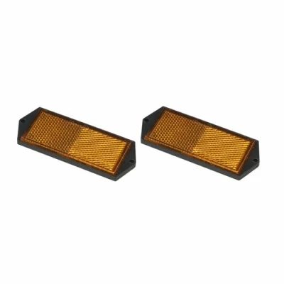 Afbeelding van Pro Plus Reflector met Schroefbevestiging 104 x 40 mm Oranje 2 stuks