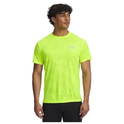 Afbeelding van Under Armour Ua Launch Camo Ss T shirt voor heren