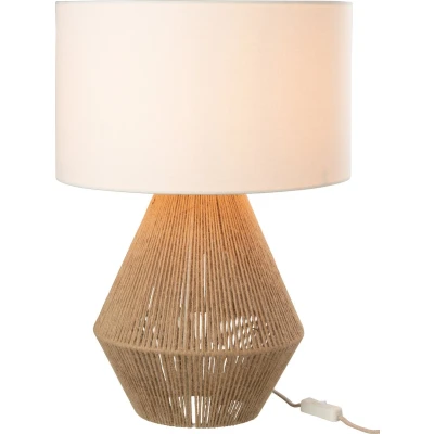 Afbeelding van Tafellamp String jute naturel 31413