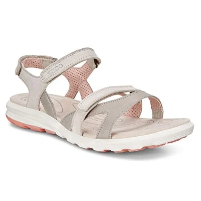 Afbeelding van ECCO Cruise II Outdoorsandalen, Dames, Maat: 37, Grey Leer en textiel