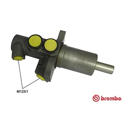 Afbeelding van BREMBO M 06 028 Hoofdremcilinder 25,4 Aluminium 12 x 1 (2) BMW: X3